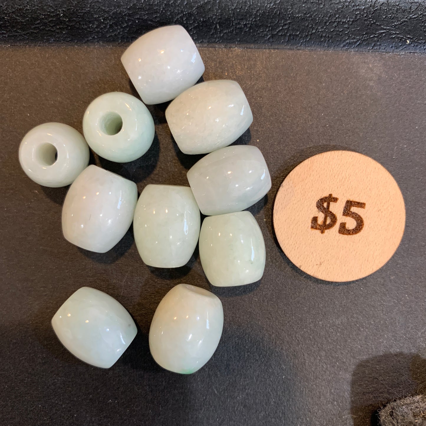 IN STOCK - Jade - Bead - Carving - Kitty - Fish - Fox