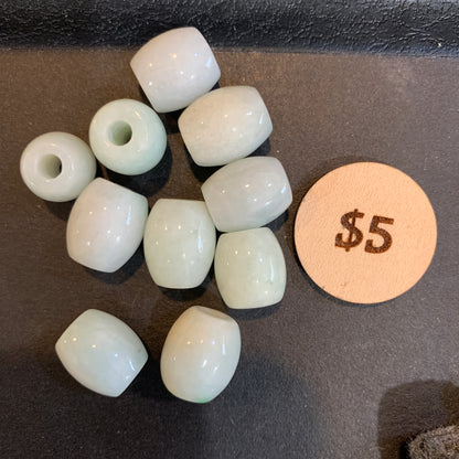 IN STOCK - Jade - Bead - Carving - Kitty - Fish - Fox
