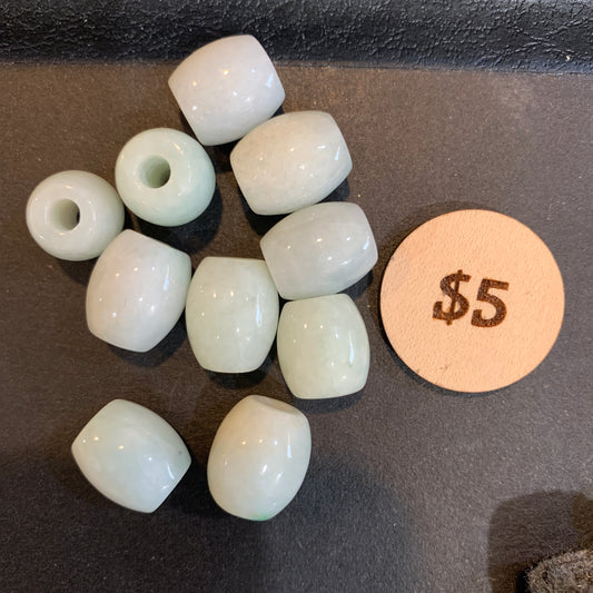 IN STOCK - Jade - Bead - Carving - Kitty - Fish - Fox