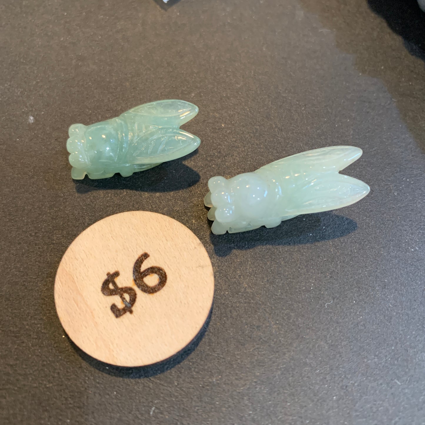 IN STOCK - Jade - Bead - Carving - Kitty - Fish - Fox