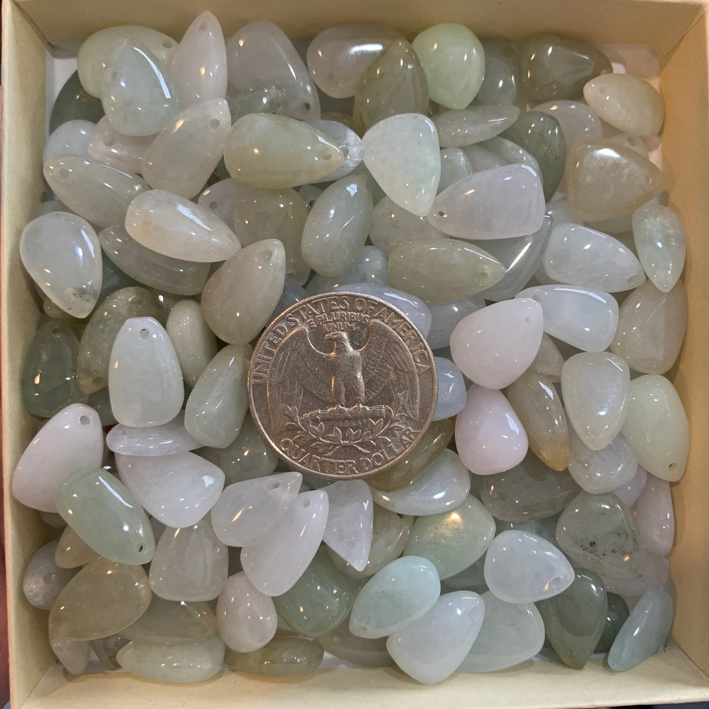 IN STOCK - Jade - Bead - Carving - Kitty - Fish - Fox
