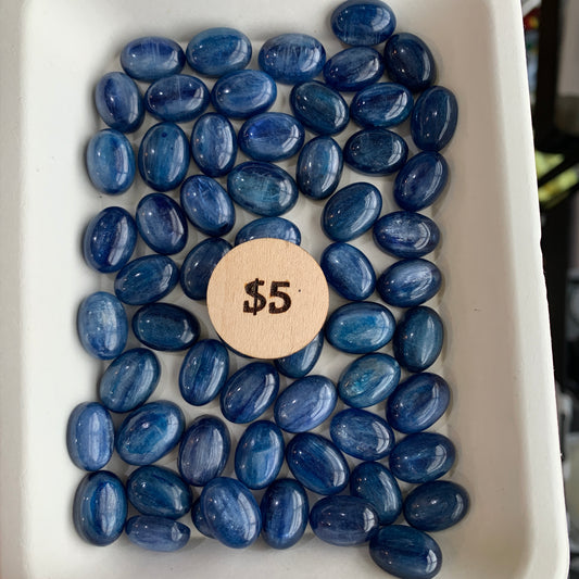 Kyanite Cabochon - Oval - Ring Size Cab