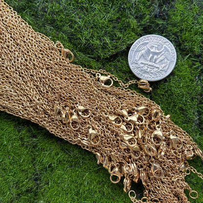 2mm Stainless Steel Chain (20")