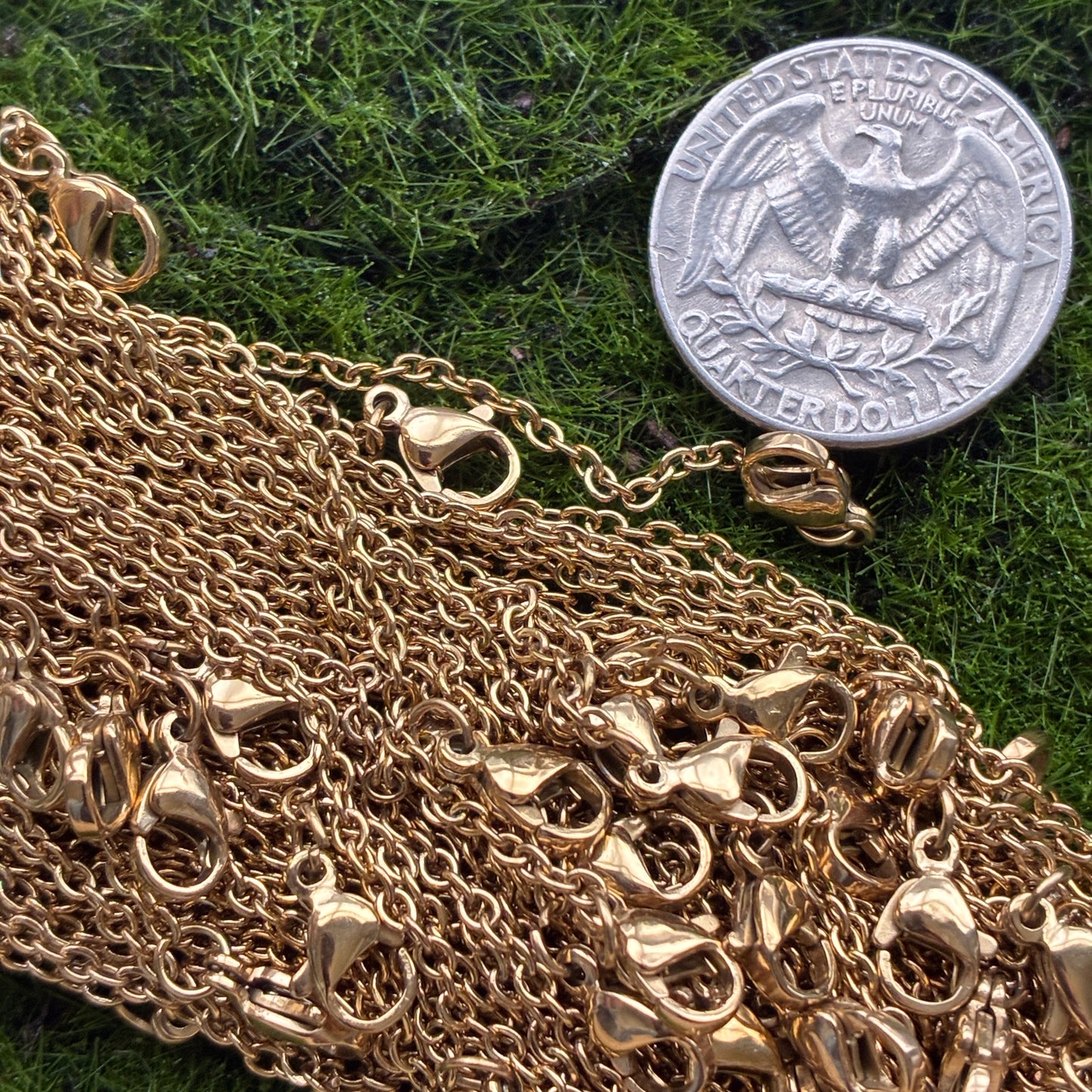 2mm Stainless Steel Chain (20")