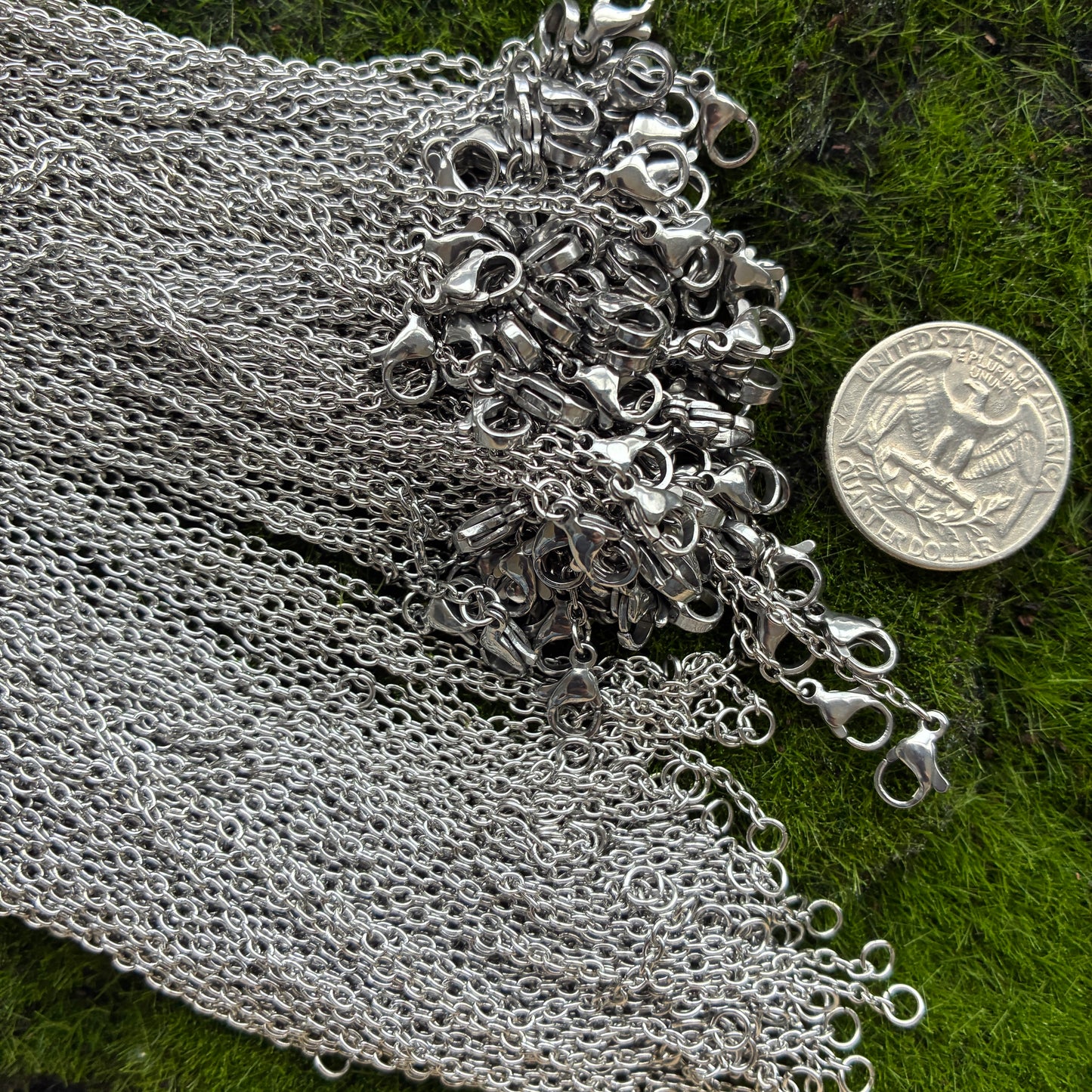 2mm Stainless Steel Chain (20")