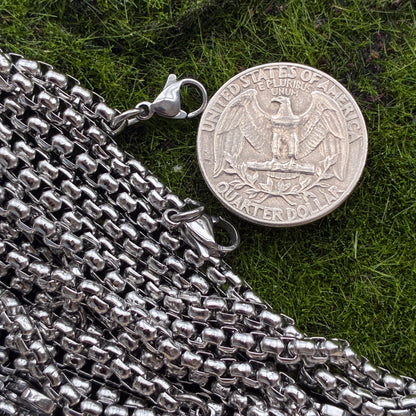 4mm 20" Stainless Steel Chain
