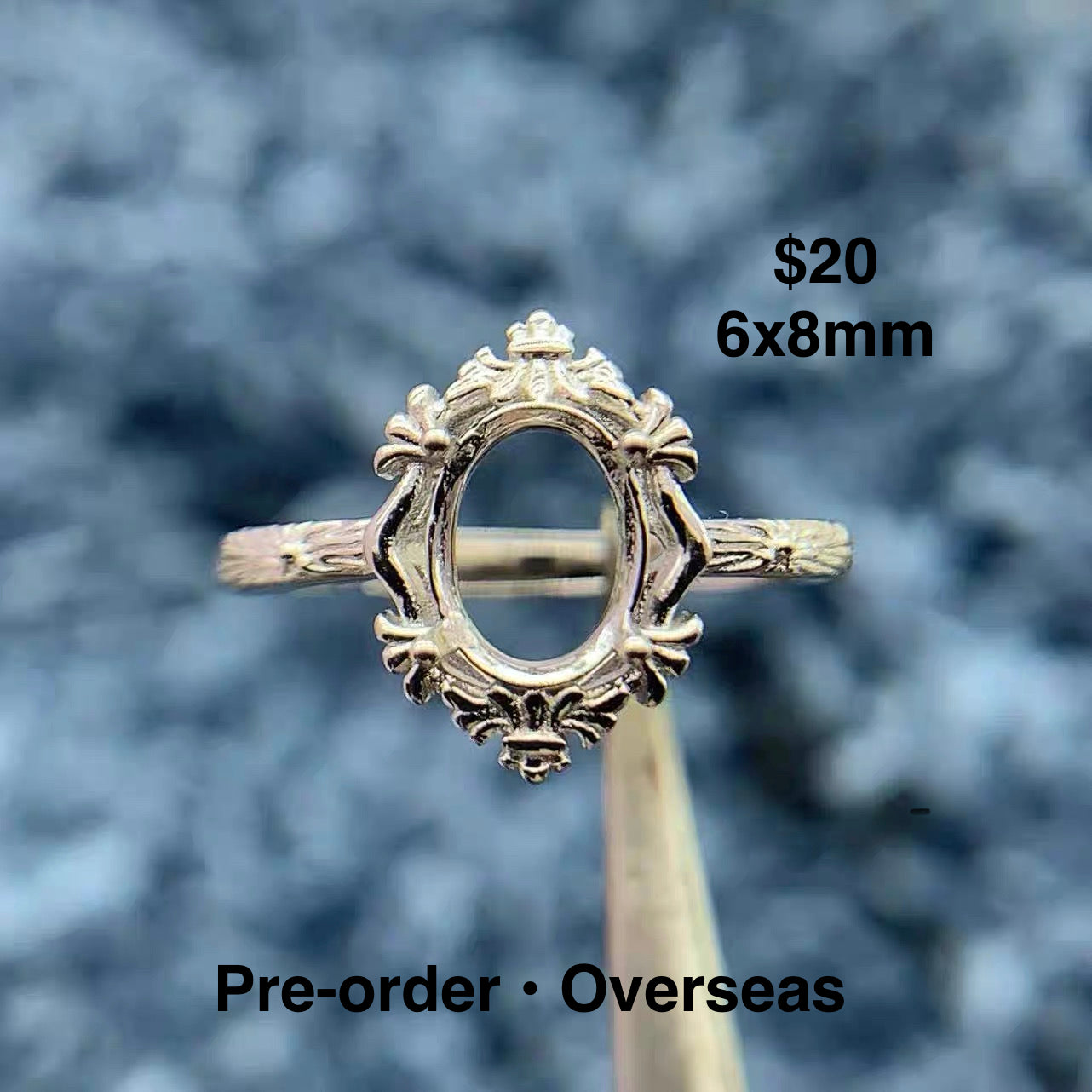 OVERSEAS ORDER - 925 Silver Setting