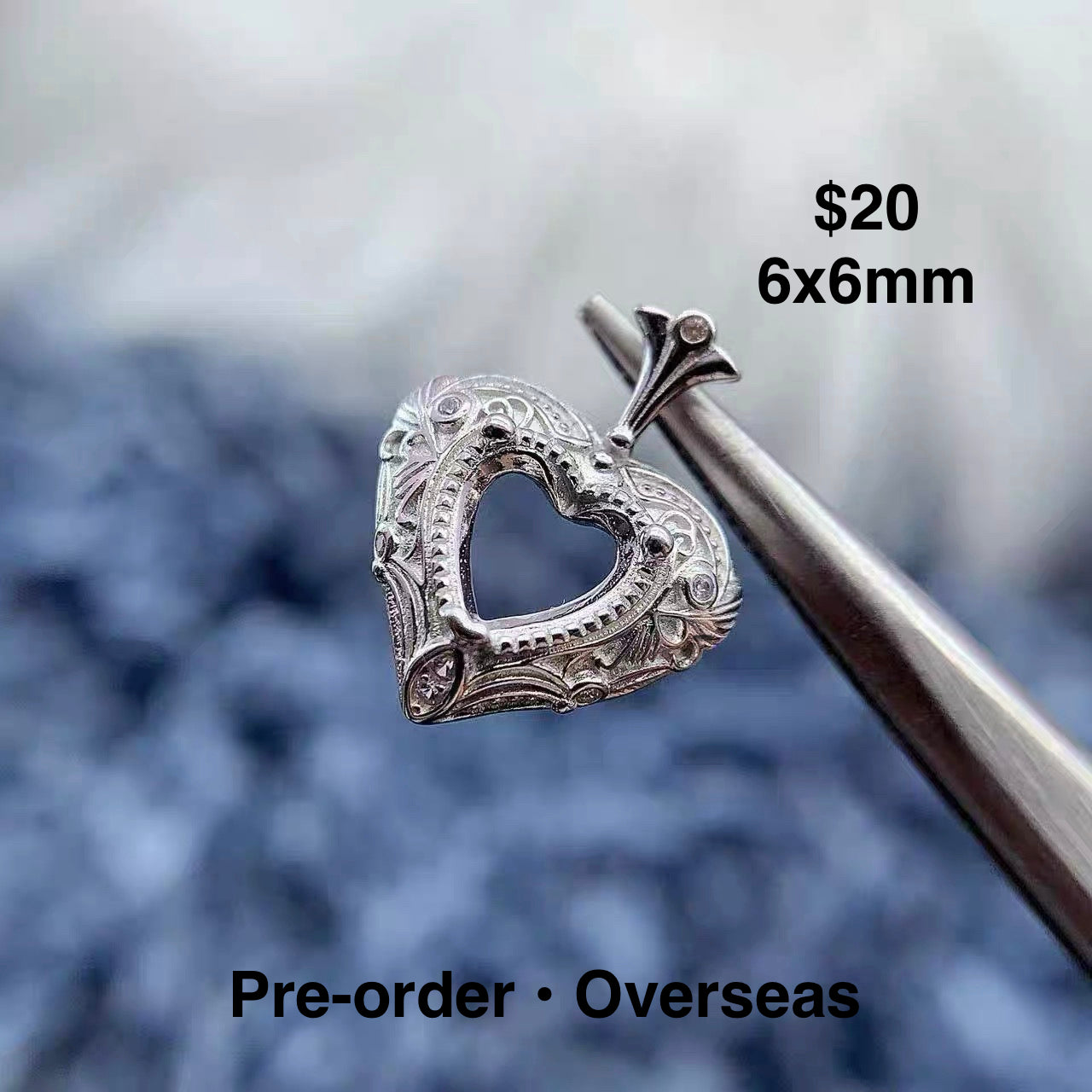 OVERSEAS ORDER - 925 Silver Setting