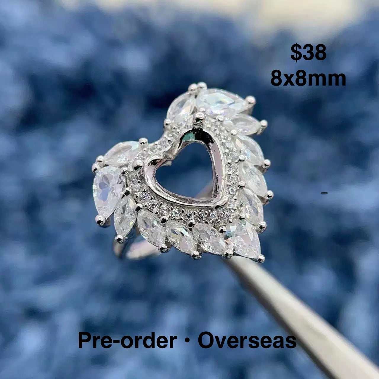 OVERSEAS ORDER - 925 Silver Setting