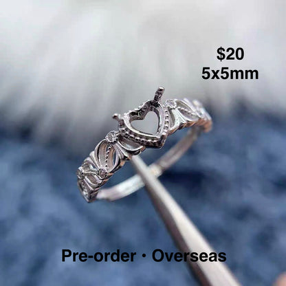 OVERSEAS ORDER - 925 Silver Setting