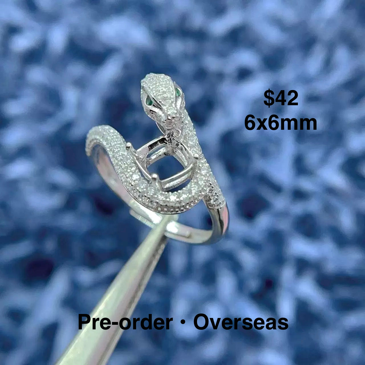 OVERSEAS ORDER - 925 Silver Setting