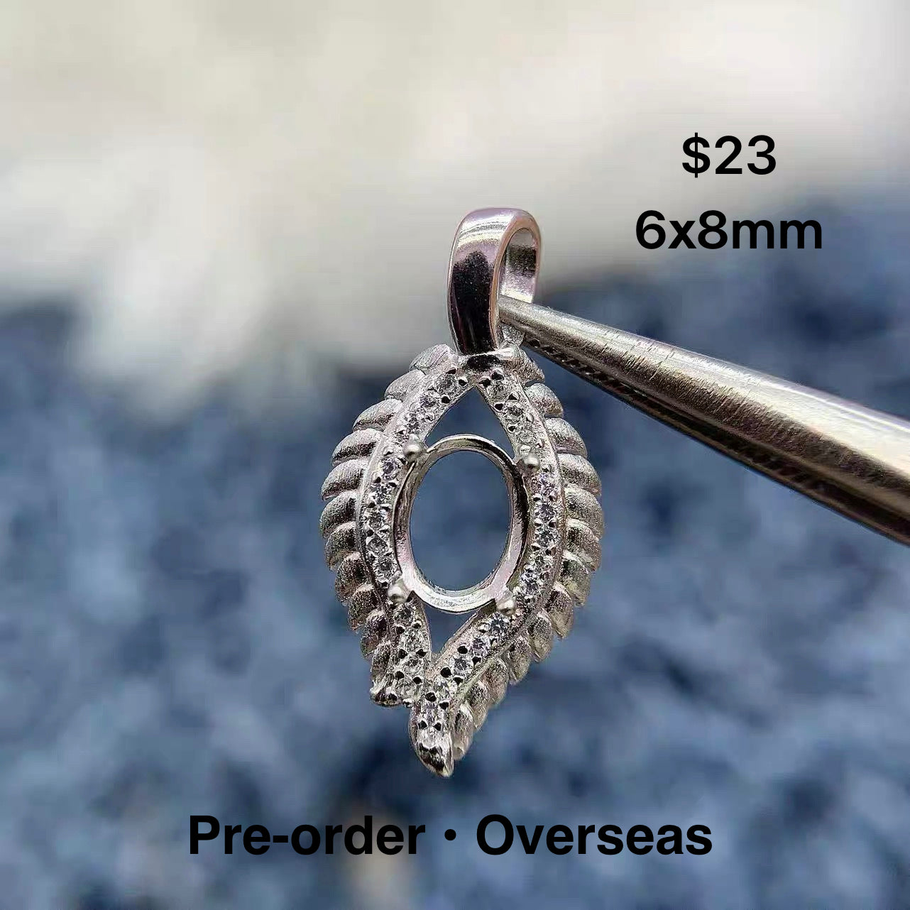 OVERSEAS ORDER - 925 Silver Setting