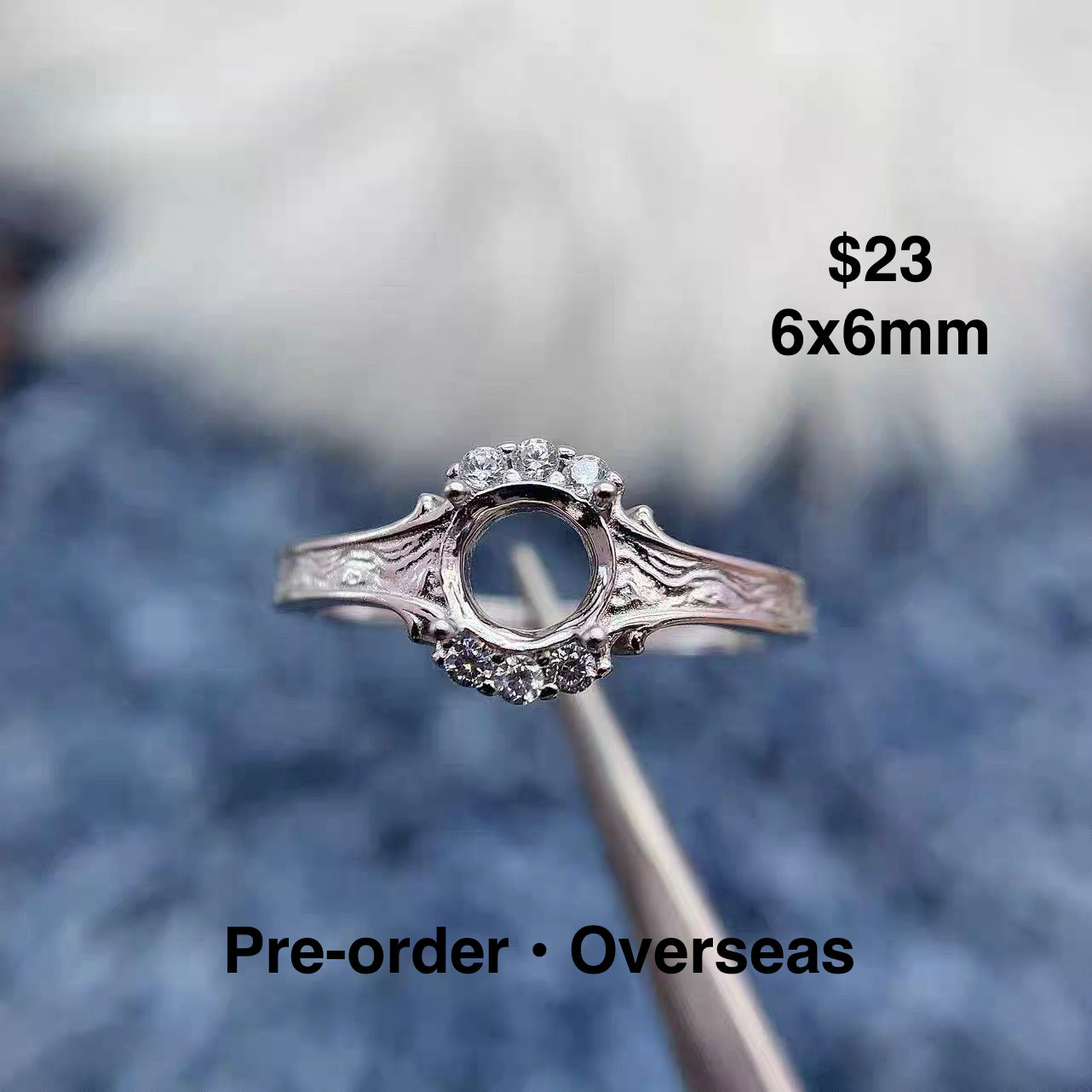 OVERSEAS ORDER - 925 Silver Setting