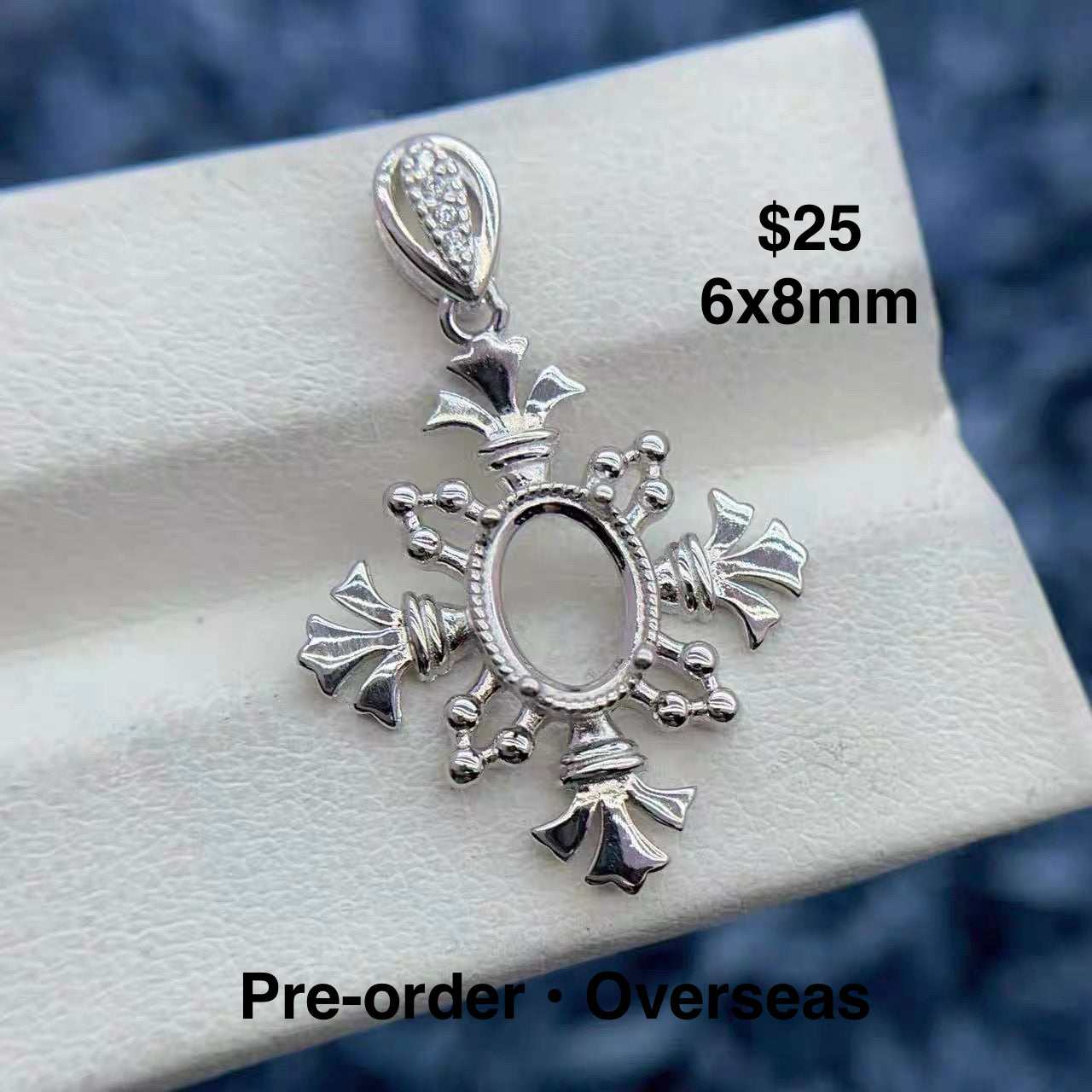 OVERSEAS ORDER - 925 Silver Setting