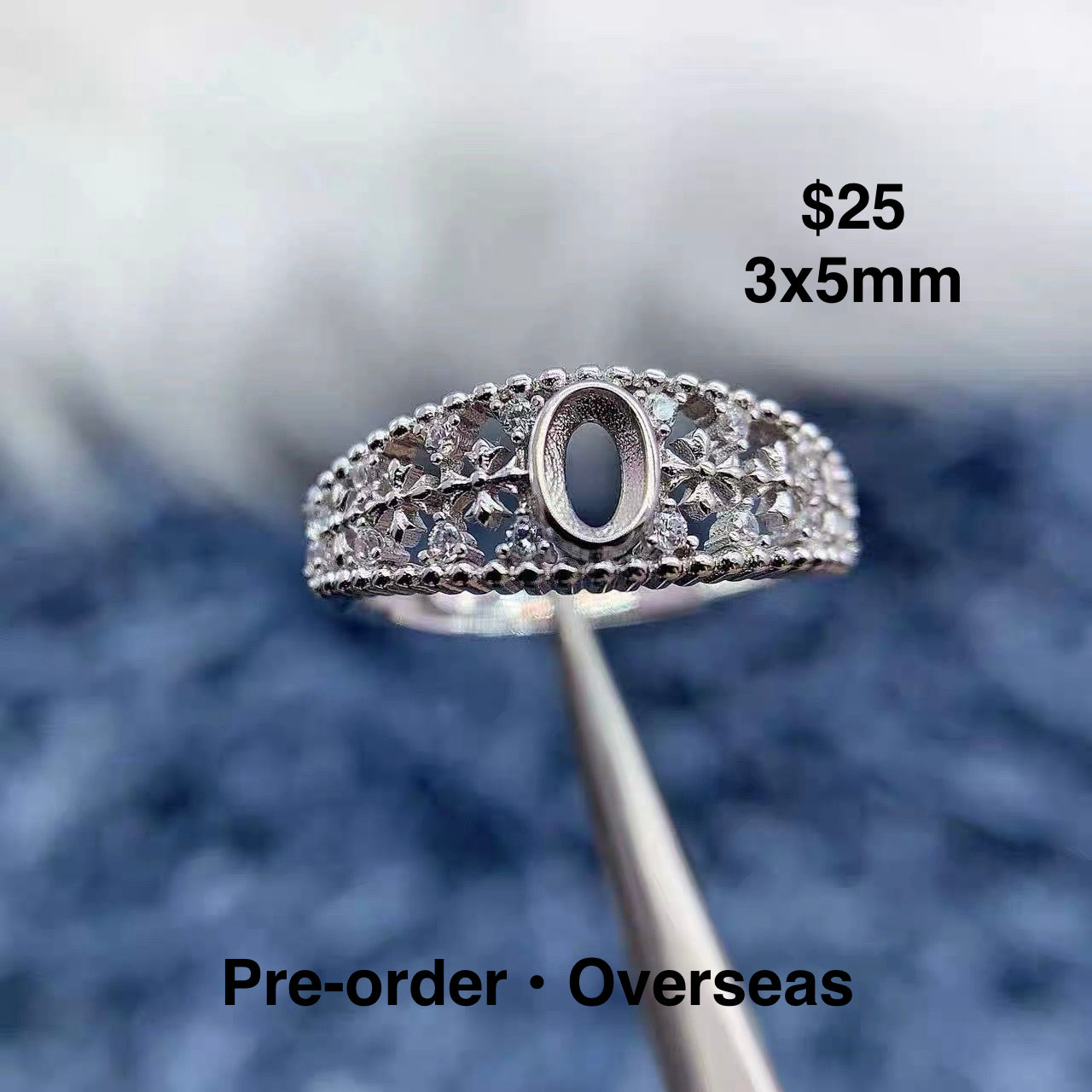 OVERSEAS ORDER - 925 Silver Setting