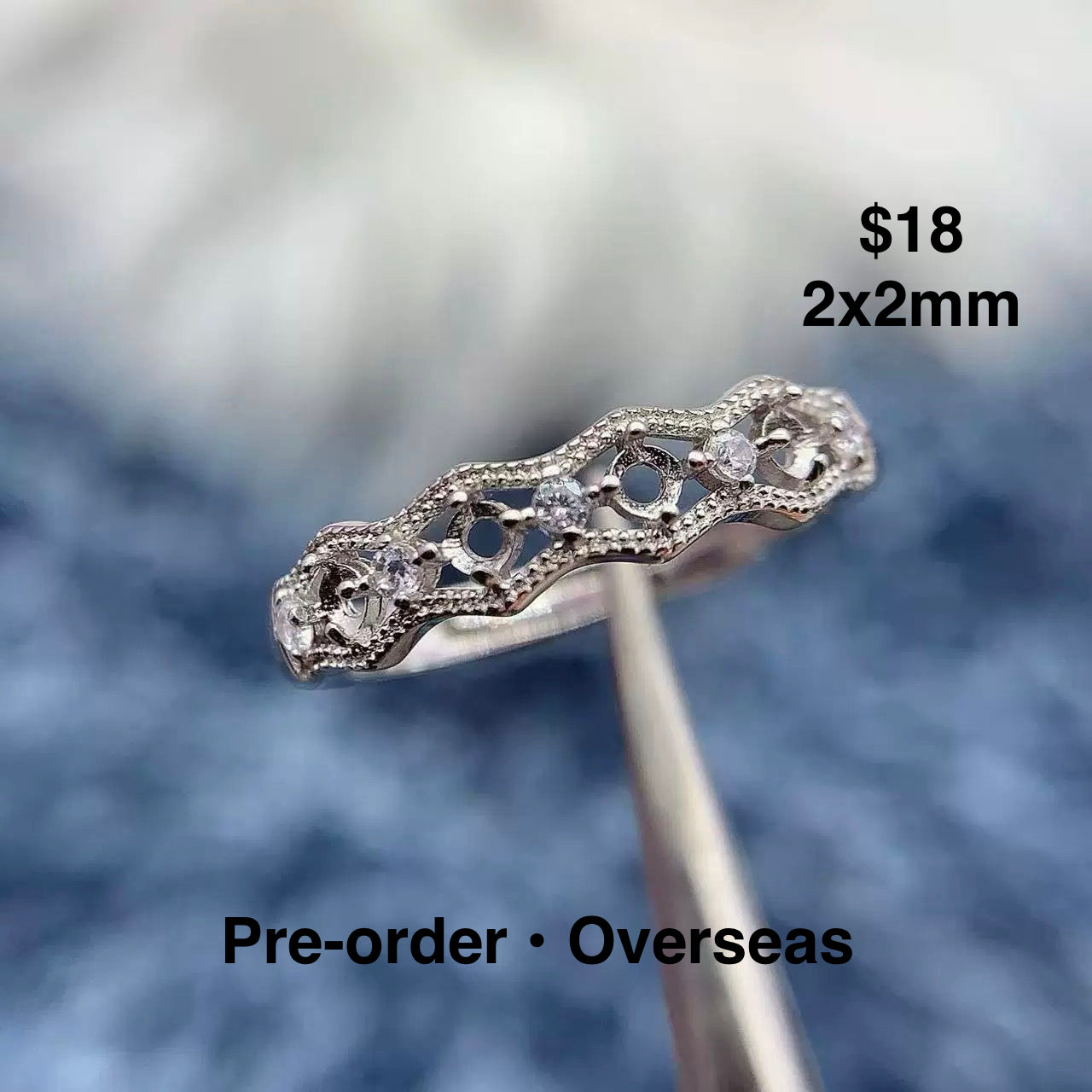 OVERSEAS ORDER - 925 Silver Setting