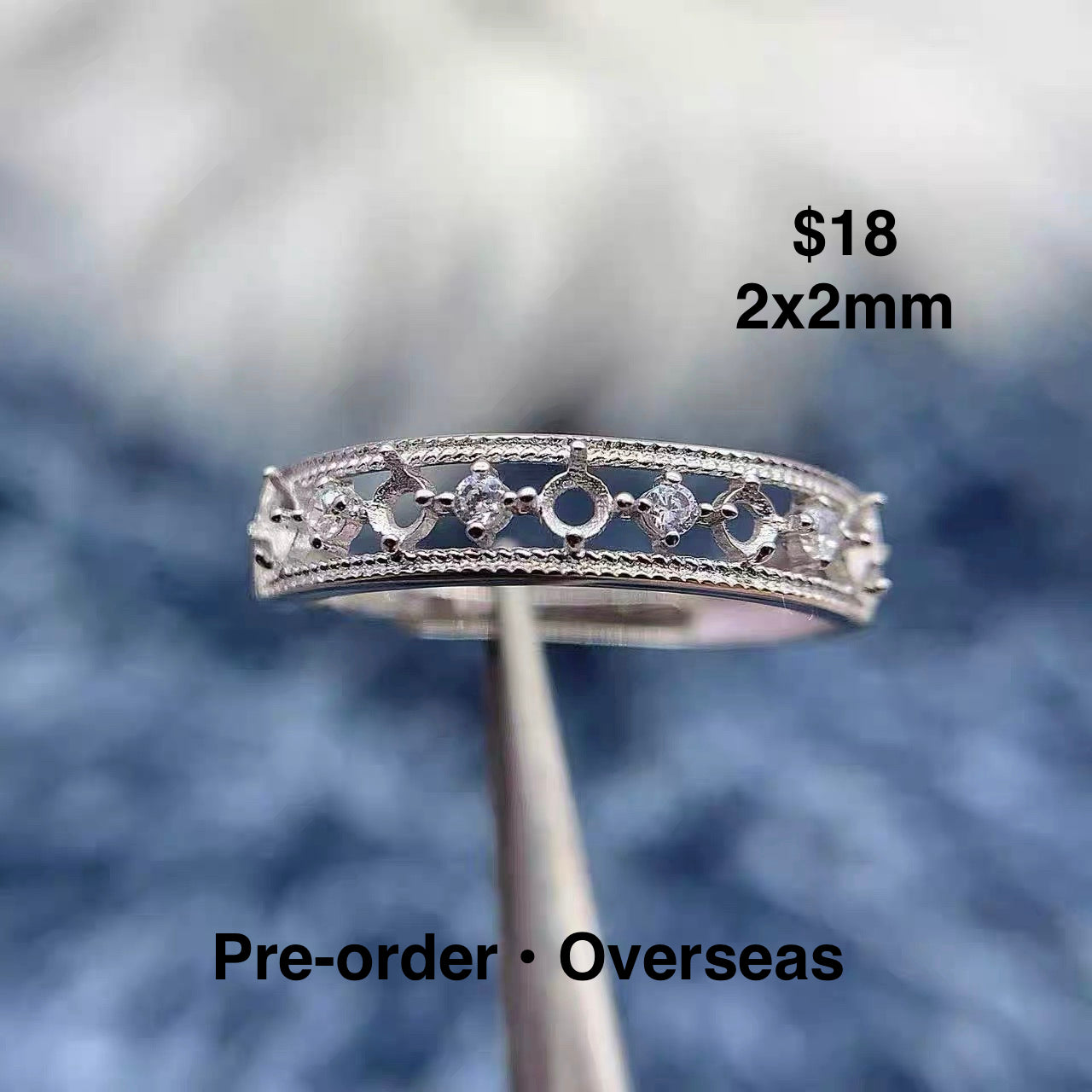 OVERSEAS ORDER - 925 Silver Setting