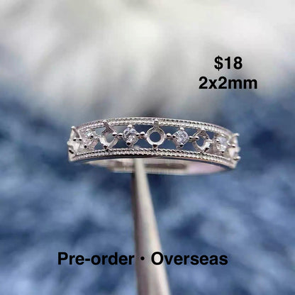 OVERSEAS ORDER - 925 Silver Setting