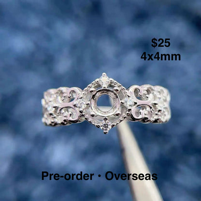 OVERSEAS ORDER - 925 Silver Setting