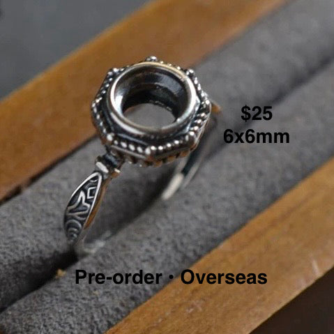 OVERSEAS ORDER - 925 Silver Setting