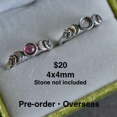 OVERSEAS ORDER - 925 Silver Setting