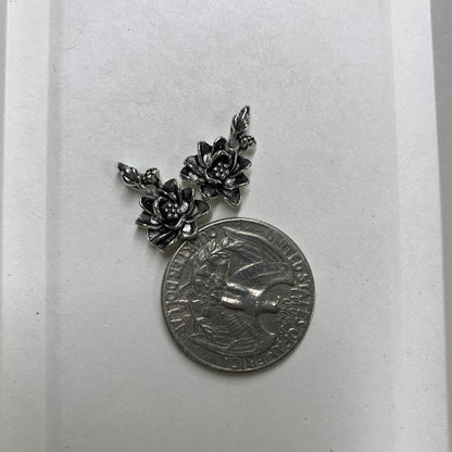 Tibetan Silver Charm / Bead (TS045)