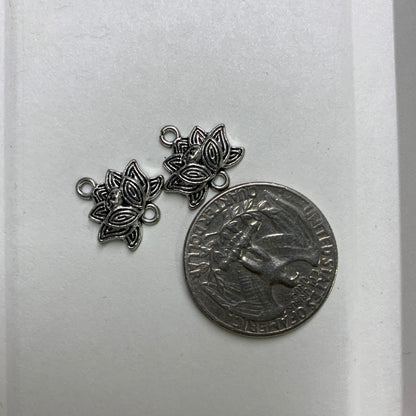 Tibetan Silver Charm / Bead (TS042)