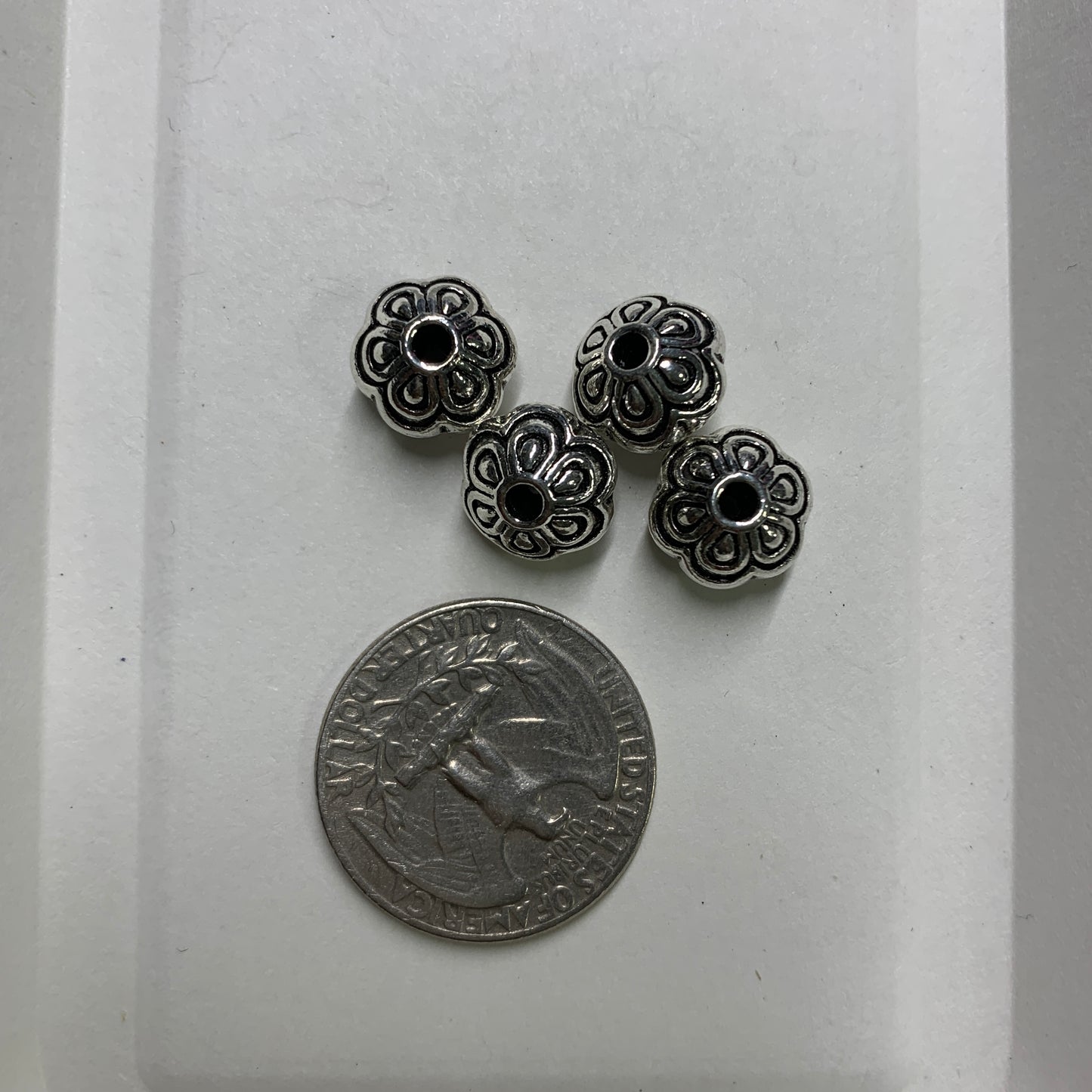Tibetan Silver Charm / Bead (TS060)