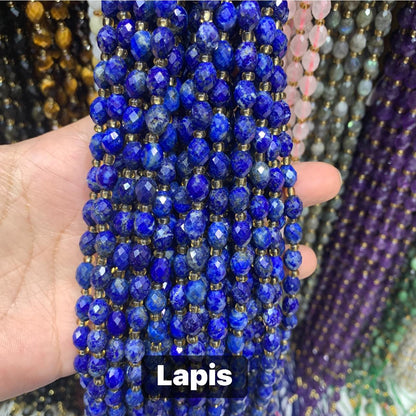 PRE-ORDER - WAREHOUSE - FACETED OVAL - BEAD STRAND