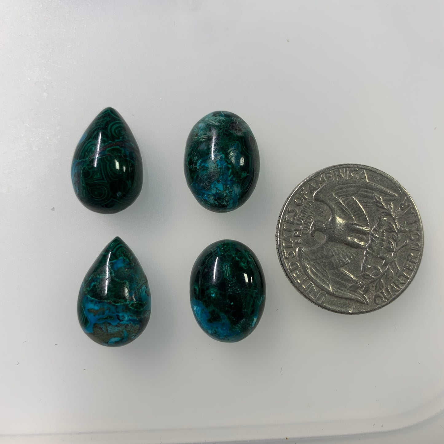 Malachite Chrysocolla Cabochon