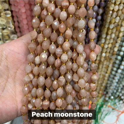 PRE-ORDER - WAREHOUSE - FACETED OVAL - BEAD STRAND