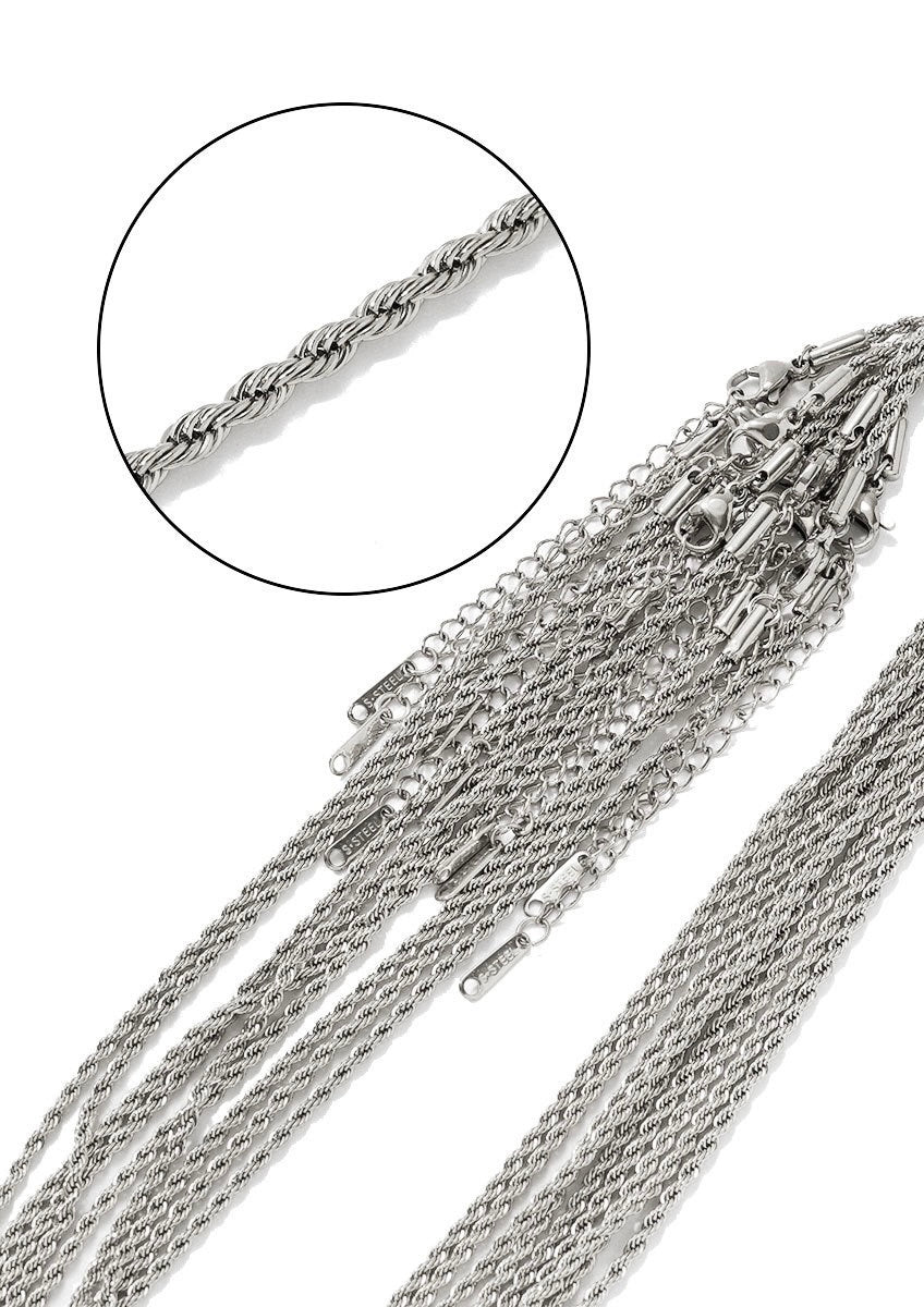 Stainless Steel - Stylish - Dainty - 16" - Chain