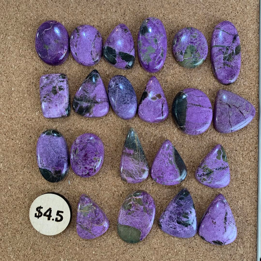 Stichtite Cabochon - $4.5 - Purple
