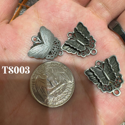 Tibetan Silver Charm / Bead (TS003)