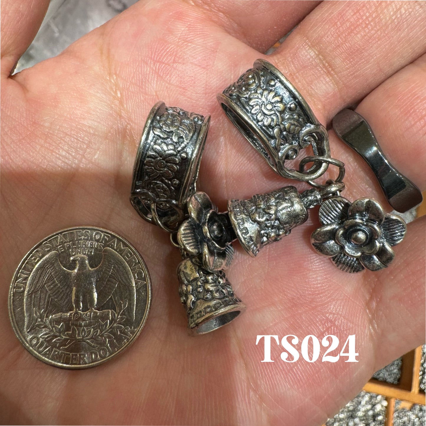 WAREHOUSE - Tibetan Silver Charm / Bead (TS024)