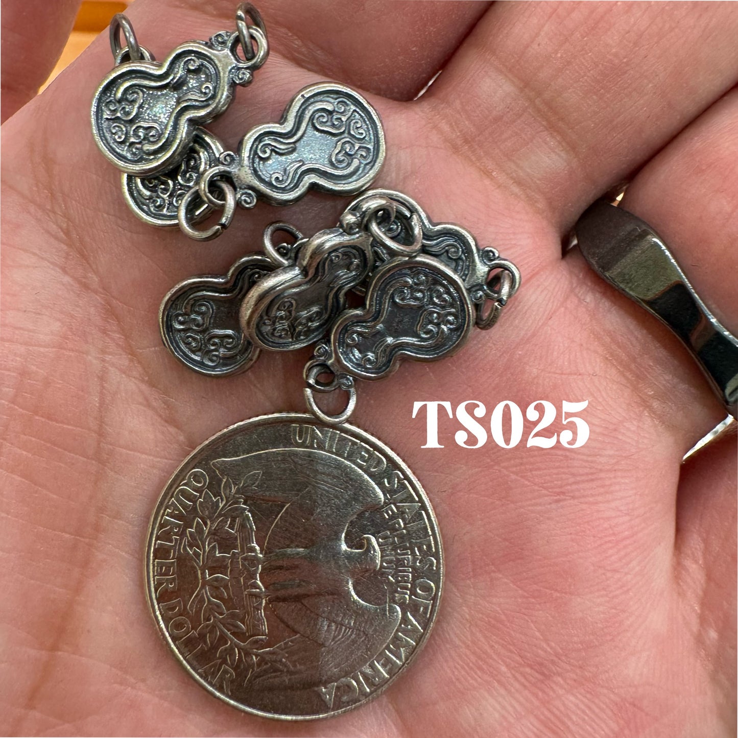 WAREHOUSE - Tibetan Silver Charm / Bead (TS025)