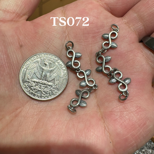 Tibetan Silver Charm / Bead (TS072)