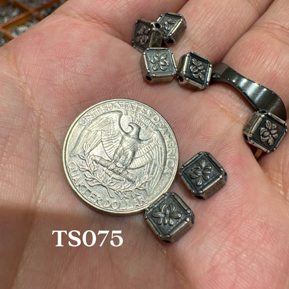 Tibetan Silver Charm / Bead (TS075)