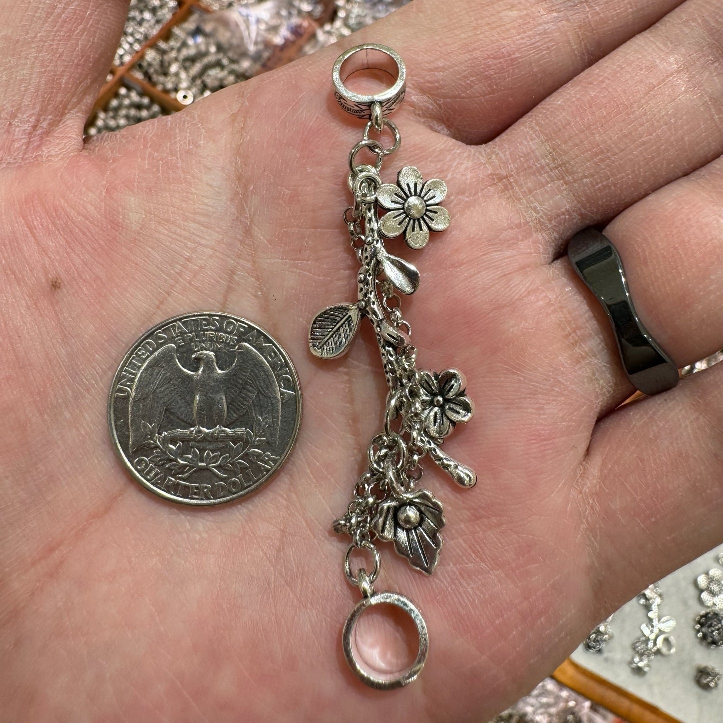 WAREHOUSE - Tibetan Silver Charm / Bead (TS146)