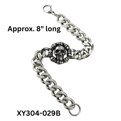 PRE-ORDER - WAREHOUSE - 304 Stainless - Bracelet - Skull - Tree of Life