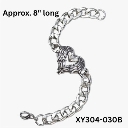 PRE-ORDER - WAREHOUSE - 304 Stainless - Bracelet - Skull - Tree of Life