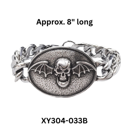PRE-ORDER - WAREHOUSE - 304 Stainless - Bracelet - Skull - Tree of Life