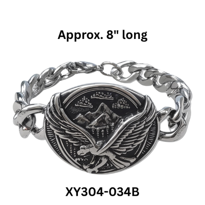 PRE-ORDER - WAREHOUSE - 304 Stainless - Bracelet - Skull - Tree of Life