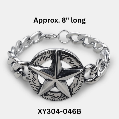 PRE-ORDER - WAREHOUSE - 304 Stainless - Bracelet - Skull - Tree of Life