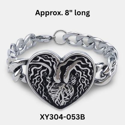 PRE-ORDER - WAREHOUSE - 304 Stainless - Bracelet - Skull - Tree of Life