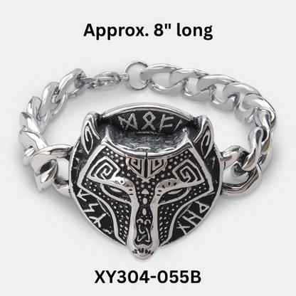 PRE-ORDER - WAREHOUSE - 304 Stainless - Bracelet - Skull - Tree of Life