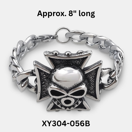 PRE-ORDER - WAREHOUSE - 304 Stainless - Bracelet - Skull - Tree of Life