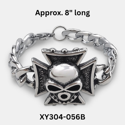 PRE-ORDER - WAREHOUSE - 304 Stainless - Bracelet - Skull - Tree of Life