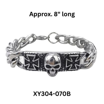 PRE-ORDER - WAREHOUSE - 304 Stainless - Bracelet - Skull - Tree of Life