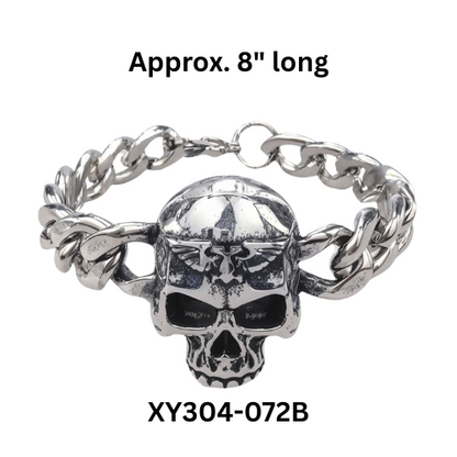 PRE-ORDER - WAREHOUSE - 304 Stainless - Bracelet - Skull - Tree of Life
